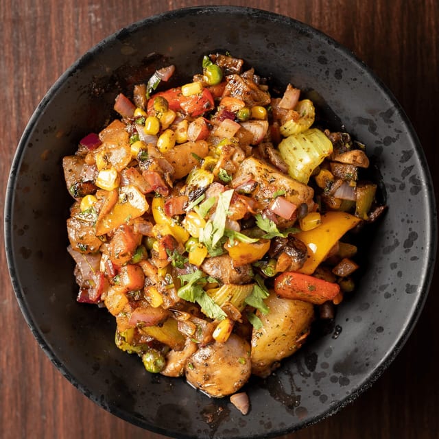 Vegetable Bhuna.