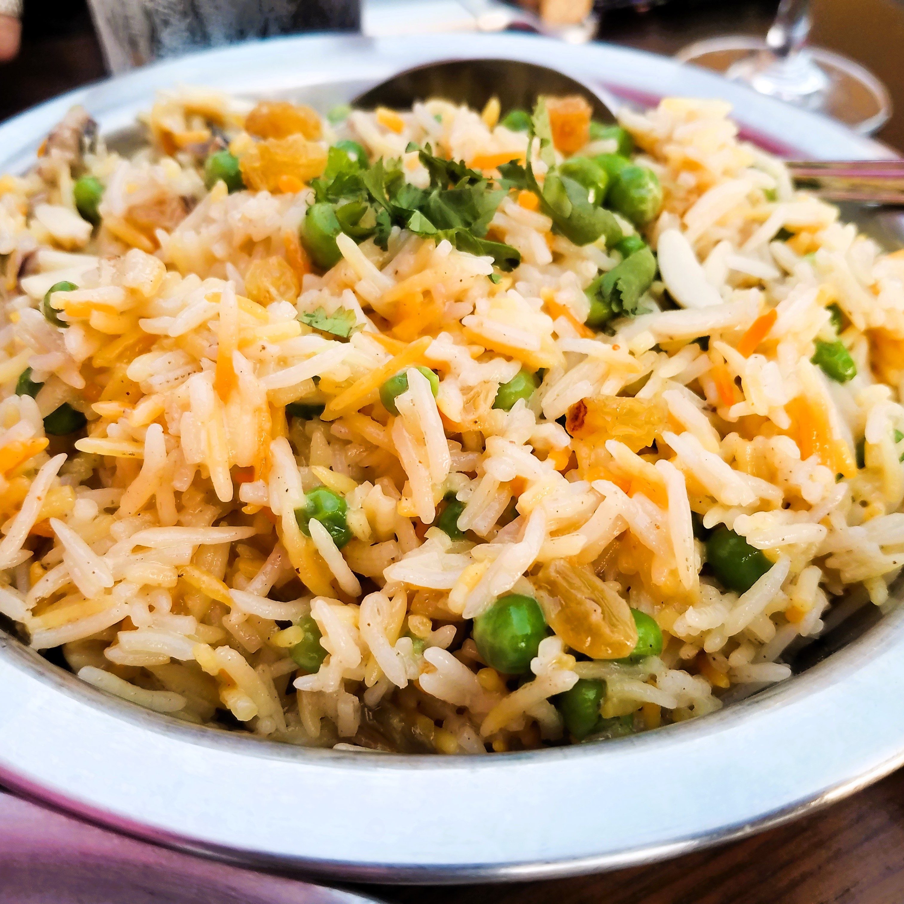 Peas Pulao.