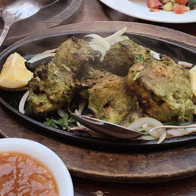 Mint Chicken Kabab.