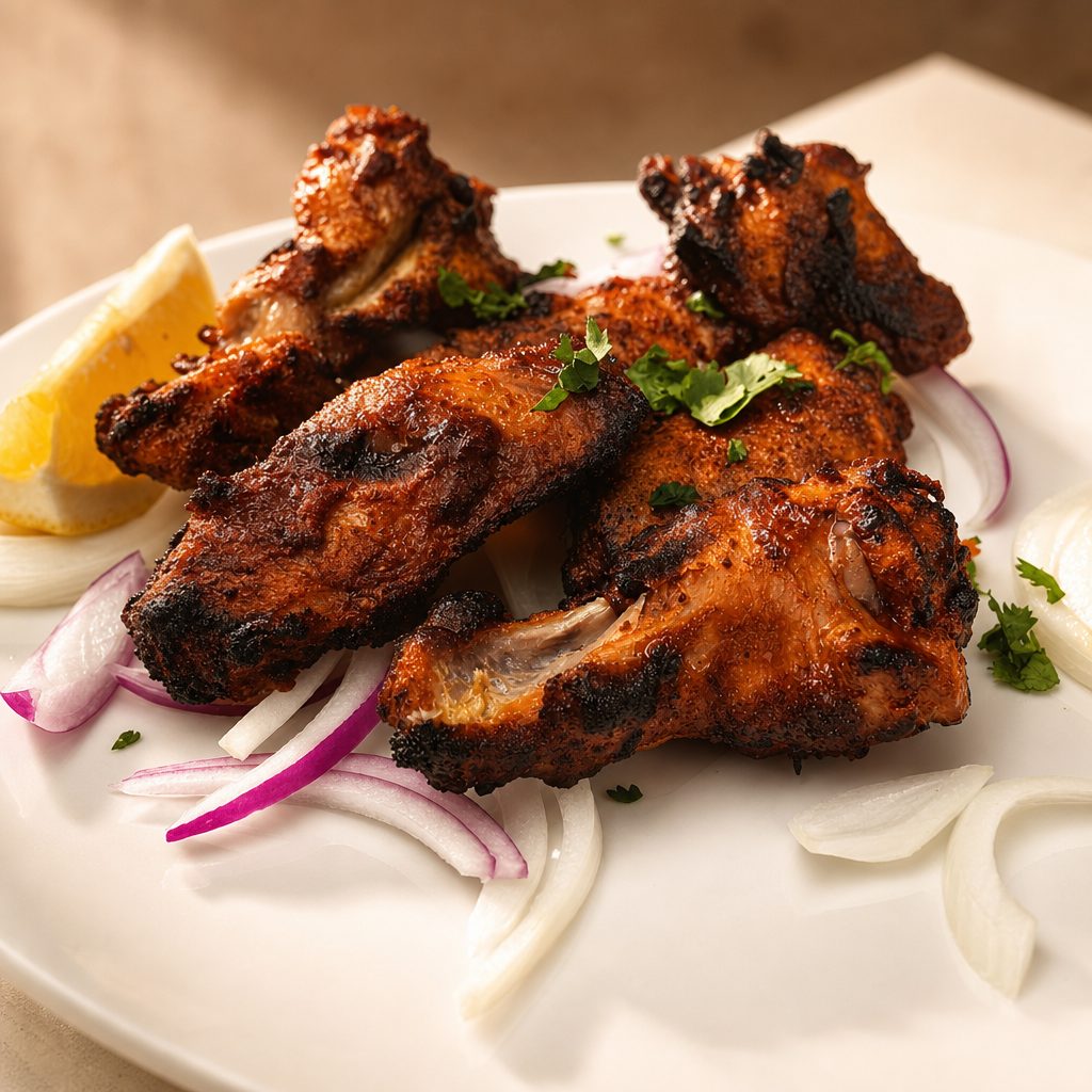 Spicy Chicken Wings.