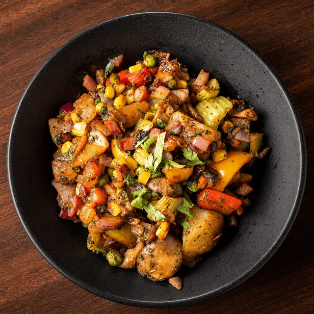 Vegetable Bhuna.