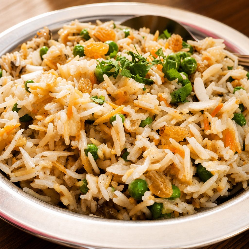 Peas Pulao.