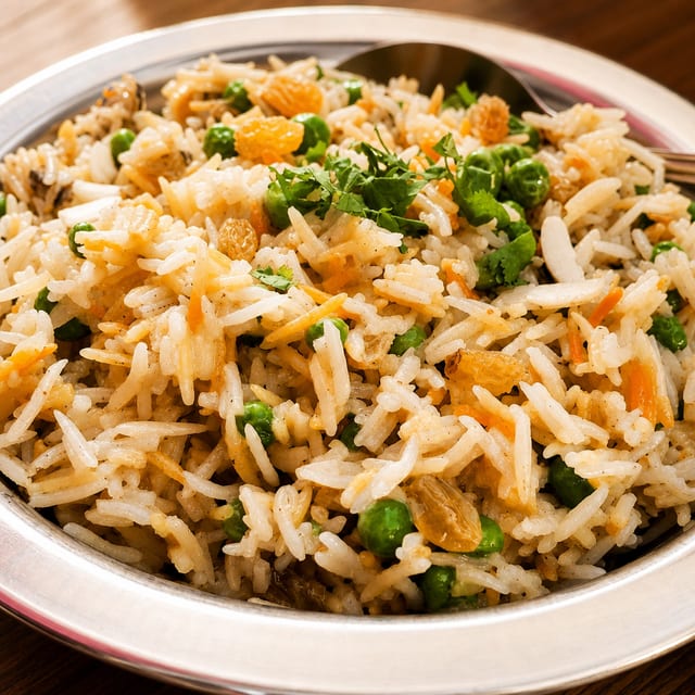 Peas Pulao.