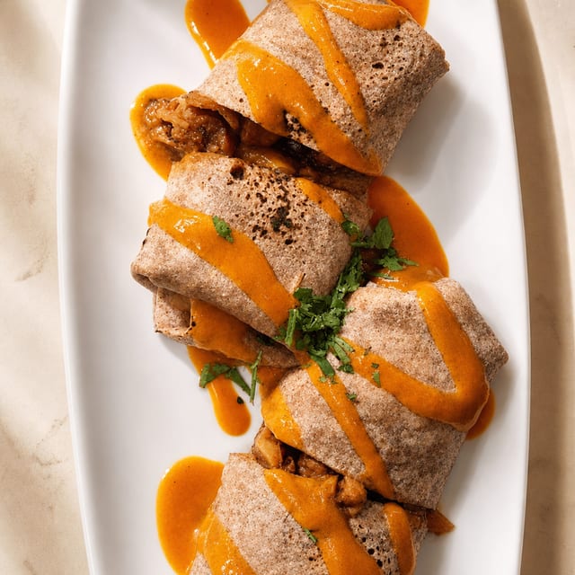 Chicken Kati Roll.