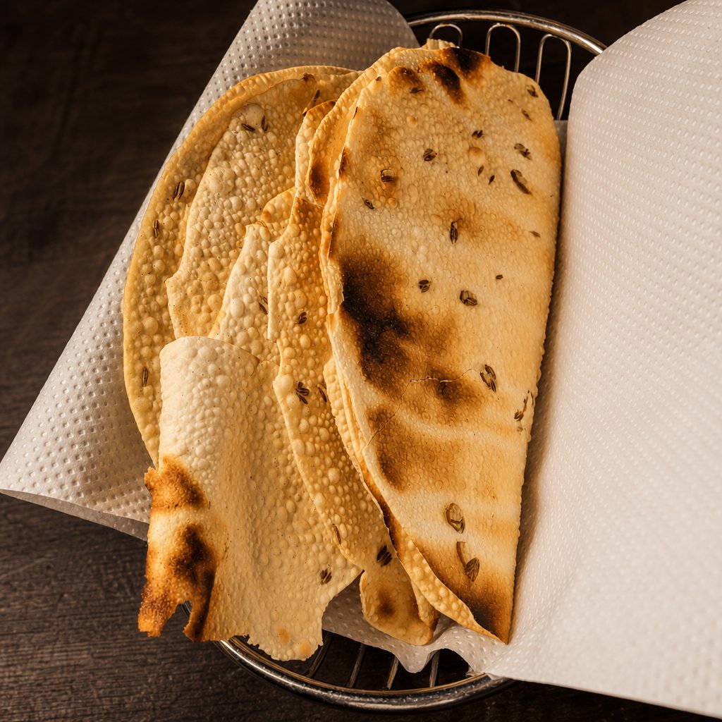 Papadum.