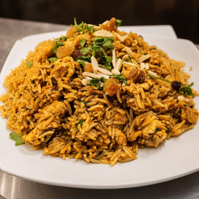 Chicken Biryani.