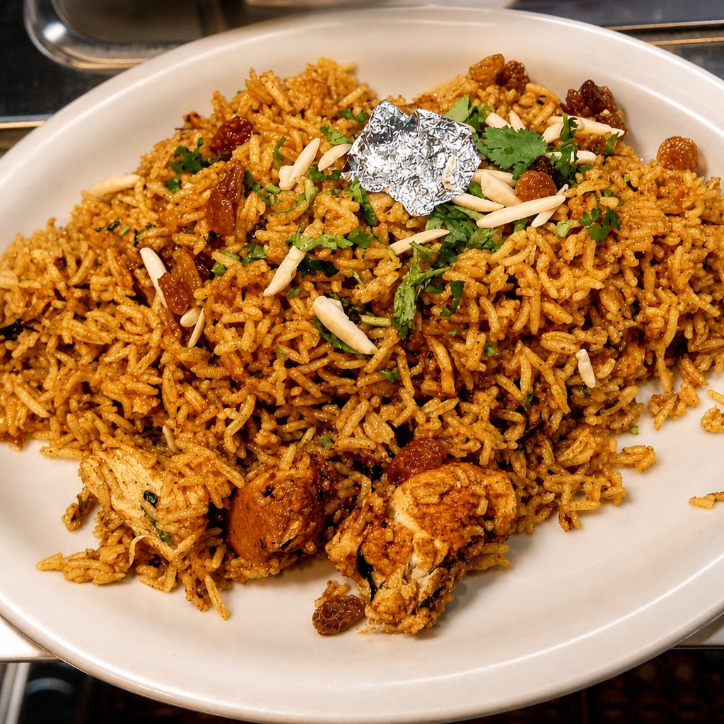 Lamb Biryani.