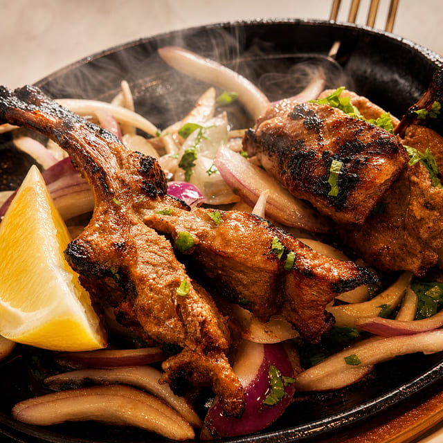 Ginger Lamb Chops.