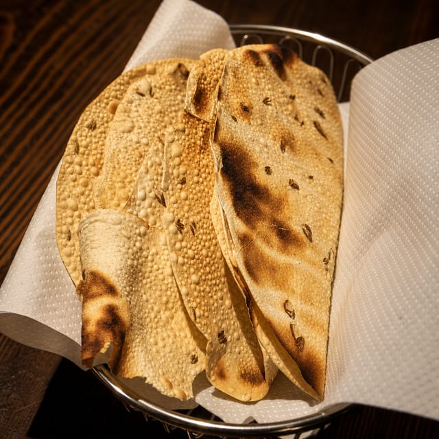 Papadum.